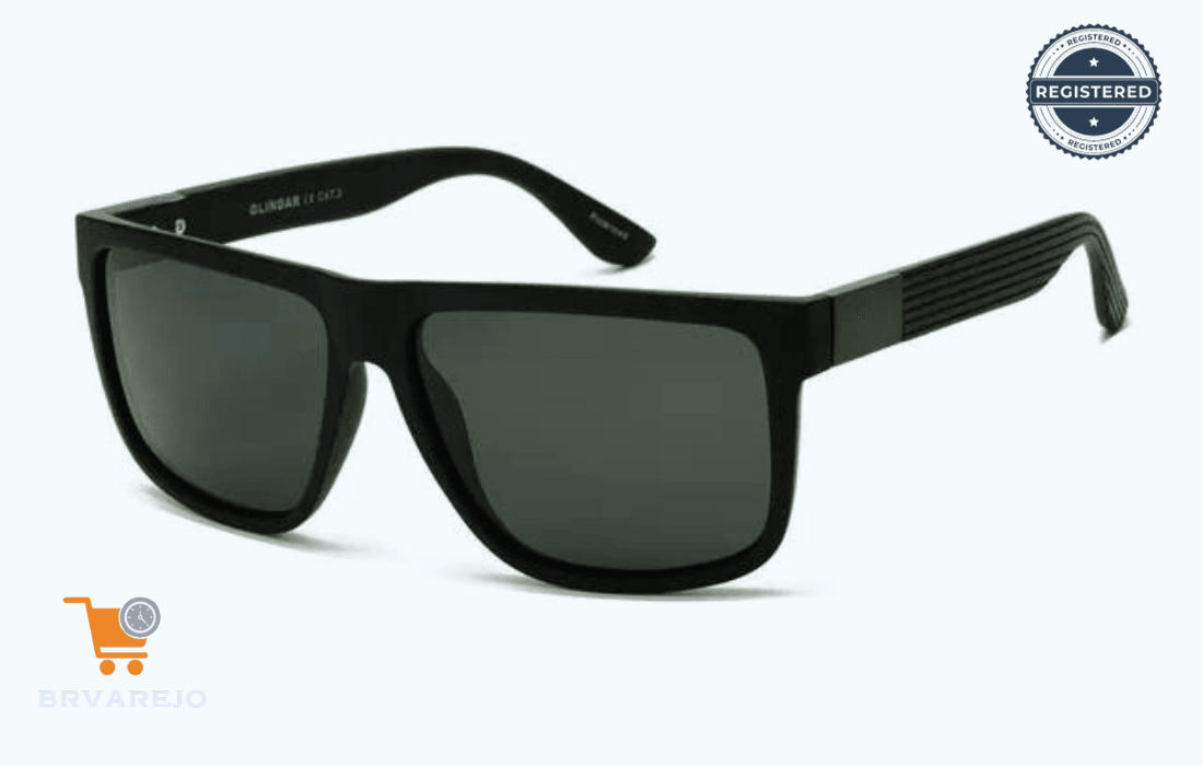 Óculos de Sol Quadrado Polarizado Unissex UV400 - BRvarejo.net