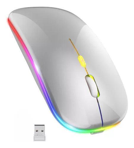 Mouse Sem Fio Wireless Recarregável Bluetooth Ergonômico - BRvarejo.net