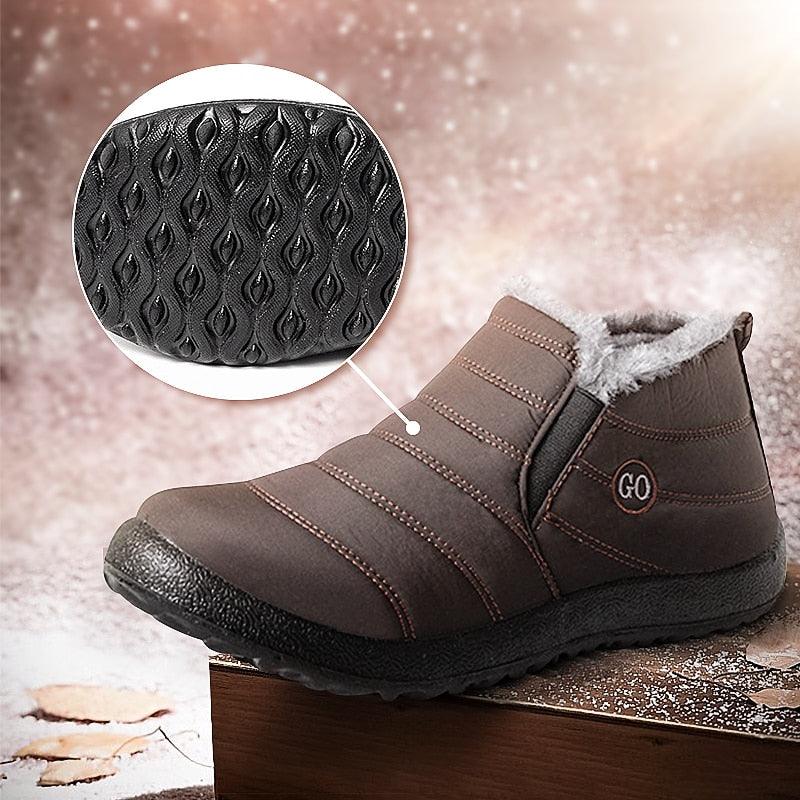 Bota Casual impermeável aveludada Max Confort- Coleção inverno - BRvarejo