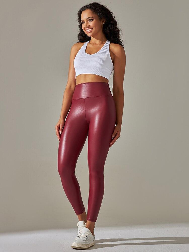 Calça Legging de Couro Aveludada Max confort - BRvarejo