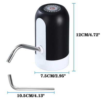 Bomba de garrafa de água elétrica portátil USB - BRvarejo