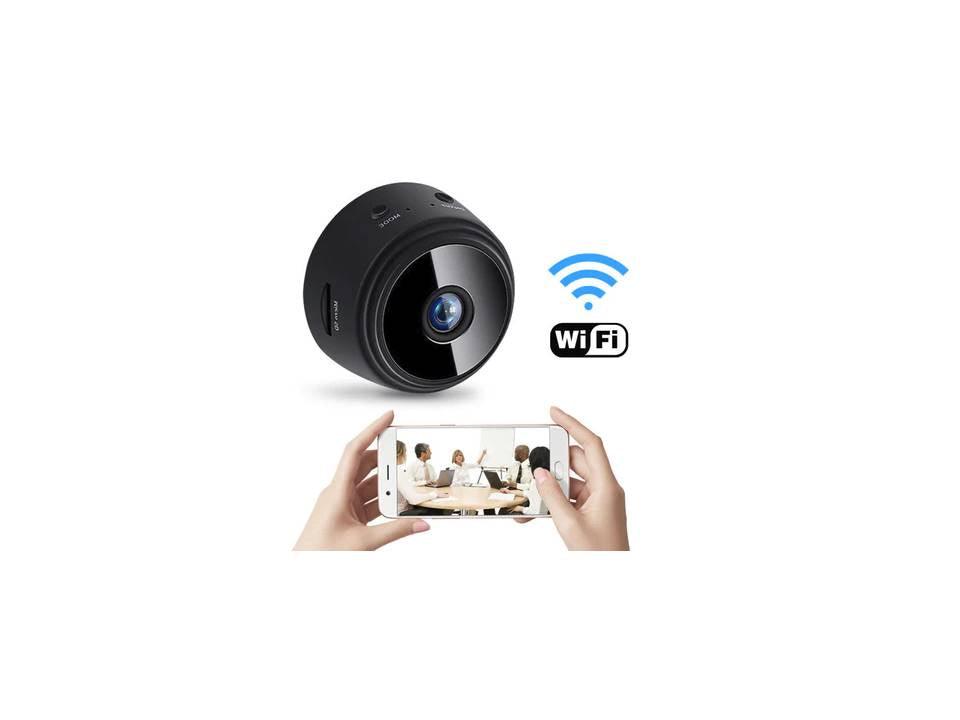 Câmera Sem Fio portátil HD Wi-Fi - BRvarejo